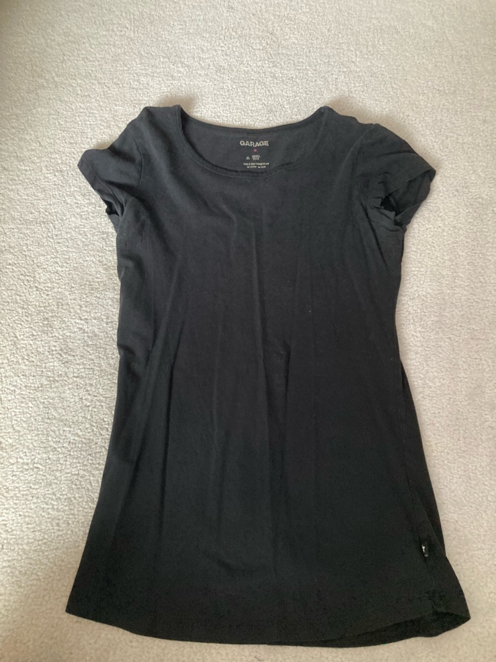 Garage Black Short Sleeve Women's Tee